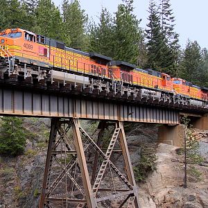 Loaded Grain on the Trestle