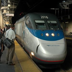 Amtrak Acela in NWK