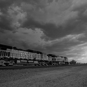 Stormy Skies over Daggett