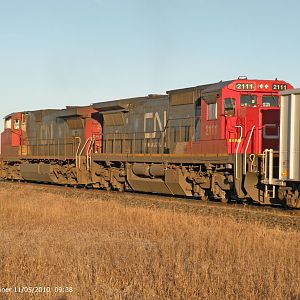 A Dash 8-41c on the CN PNL