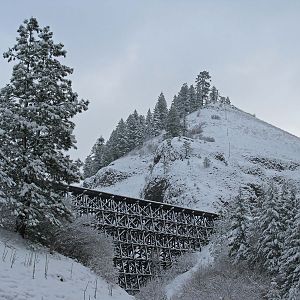 Lapwai Canyon trestle