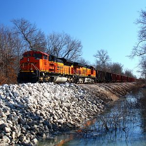 Out of the Siding at Gibb