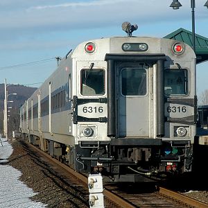 Metro North in Wassaic, N.Y.