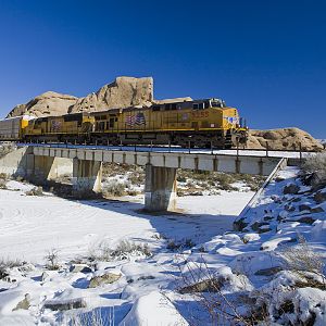 Passing through Mormon Rocks