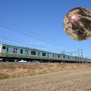 IR local train in the planet Iscandar