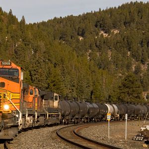 BNSF Mixed Freight