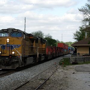 East Bound Stack Train