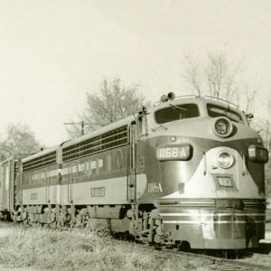 Pennsylania Railroad at Minier Il