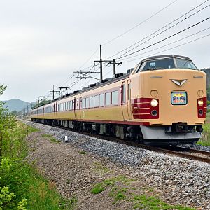 JR-East series 183 at Iwafune