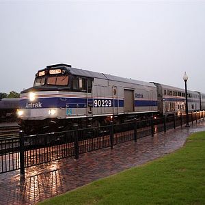 Wet Amtrak