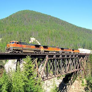 BNSF 1104 at Java