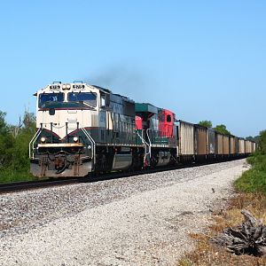 Rare Ferromex on a Coal Train