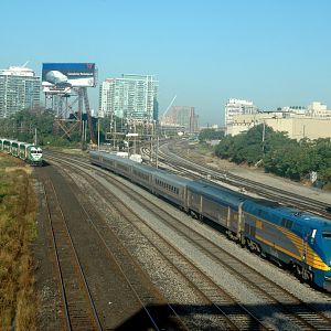VIA Rail and GO in Toronto