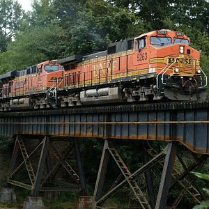 Crossing Dakota Creek