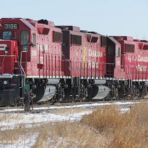 CP Rail GP38-2 Brandon, MB.