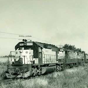 C&NW funeral train