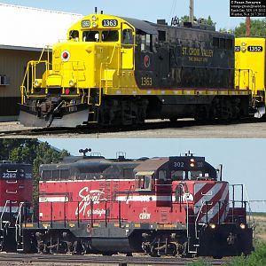 Nothern Pacific GP9s