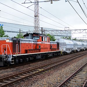 JR-Freight model DD51, DD511805 at Oobu