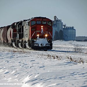 CN on Clear Cold Day