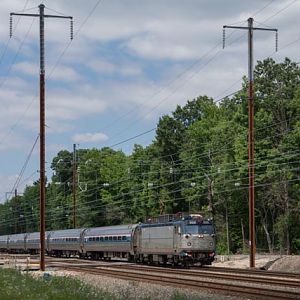 Northeast Corridor Action in Odenton and Martin Airport (Maryland) over the