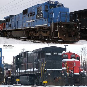 Norfolk Southern C39-8s