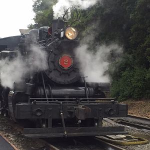 Double Steam Day On Niles Canyon Railway