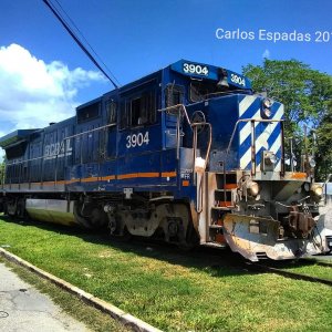 Viaje a campeche GE b39-8e ex bcrail