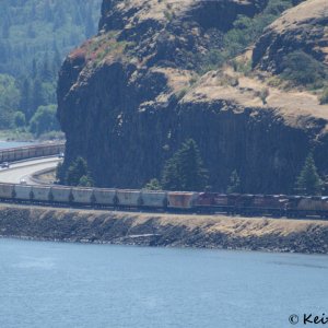 Westbound UP/CP Potash Train