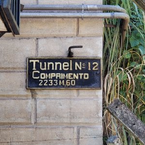 The plate of tunnel 12