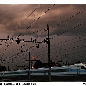 Pendolino in the storm