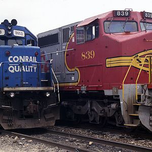 Conrail and Santa Fe