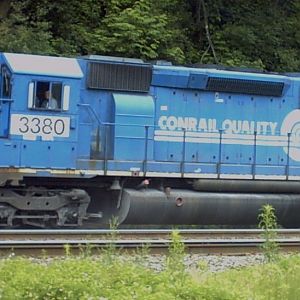 NS 3380 on Horseshoe Curve