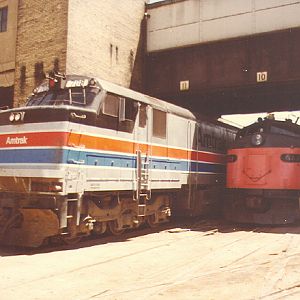 Amtrak at GN Station Minneapolis