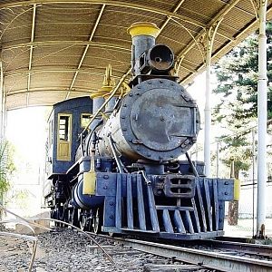 Old Companhia Paulista Steam Loco