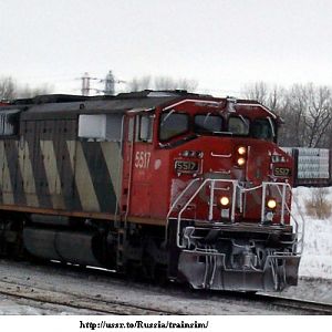 Winter on the CN