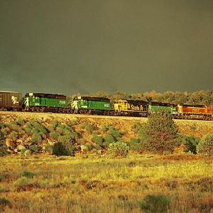 BNSF on Flagstaff, AZ - Williams Junction, AZ