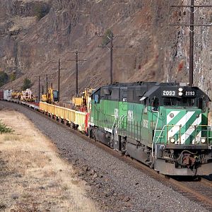Work train in the Gorge