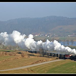 Steaming across Waldviertel