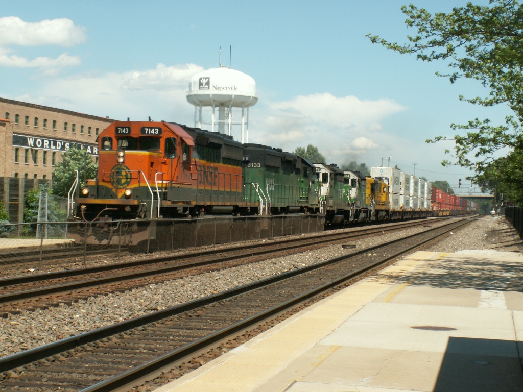 5 Units on a Stack Train