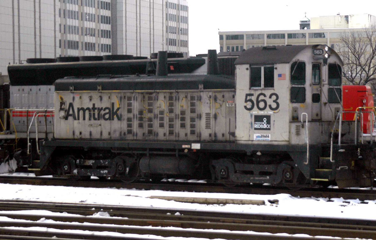 #563 Amtrak Switch Engine