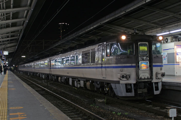 A night express at Osaka stn. #3