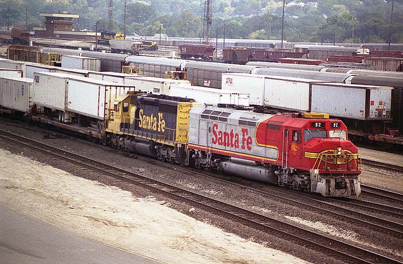 AT&SF'S Argentine Yard