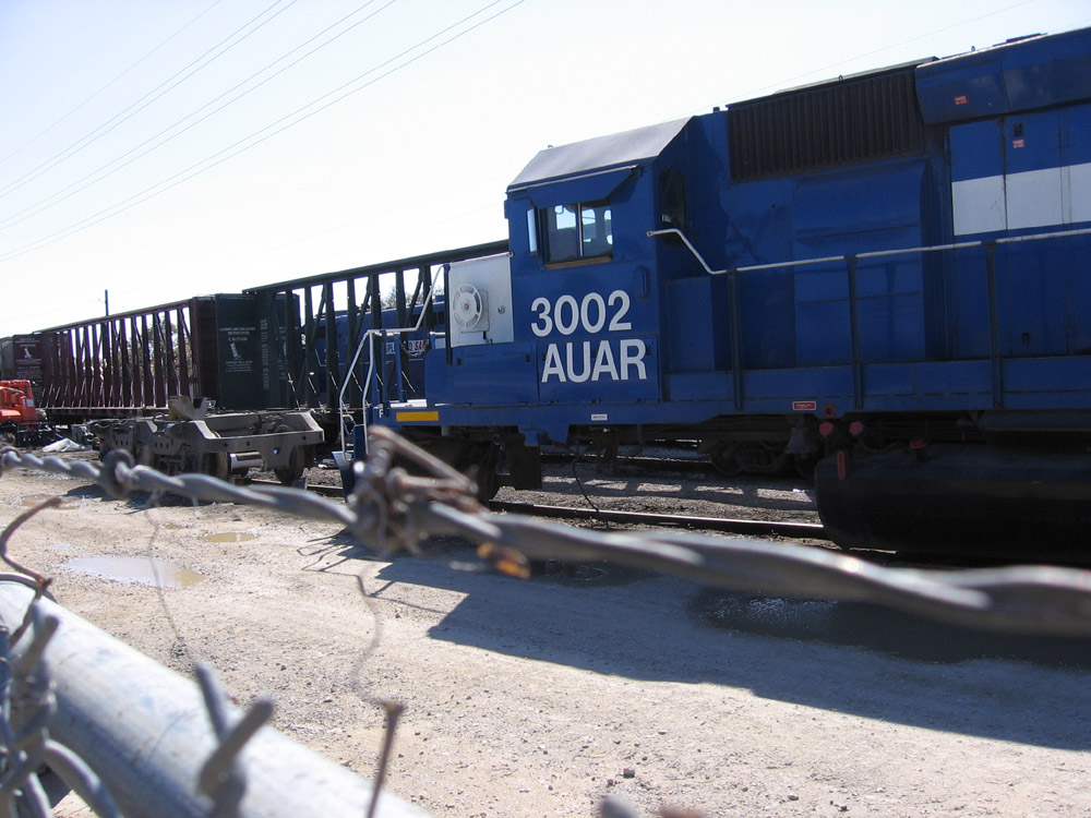 AUAR 3002 and front truck