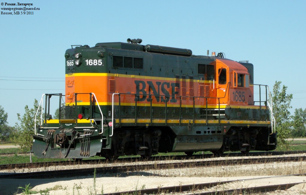 BNSF 1685 GP9