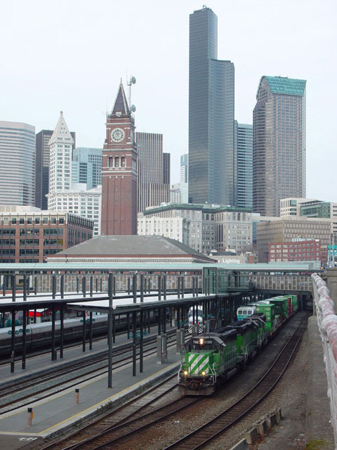 BNSF in the Emerald City