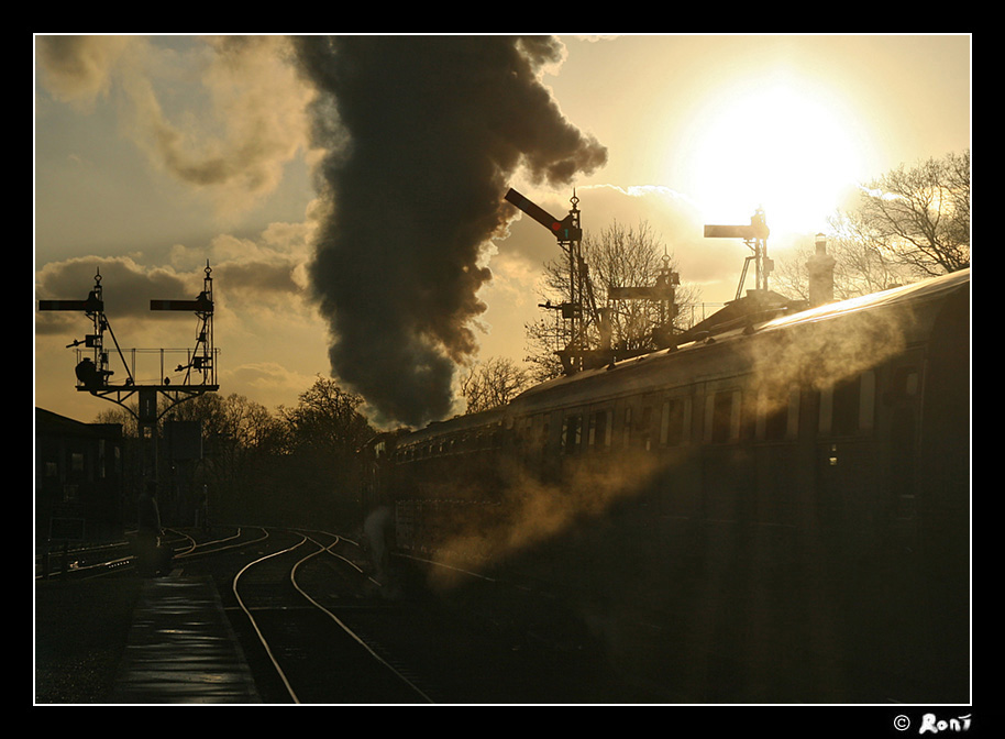 British Steam Departure