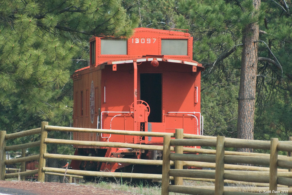 Caboose in the Woods