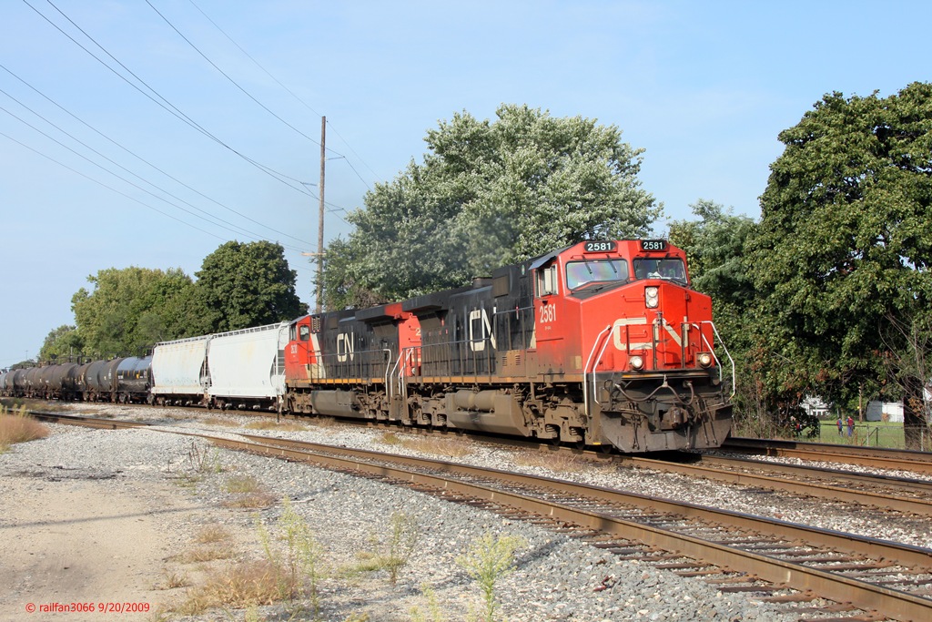CN #2581 in South Bend, IN