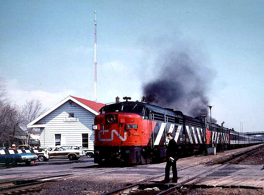 CN at Brockville, Ontario