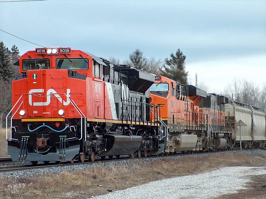 CN EMD SD70-2 Ingersoll Ontario